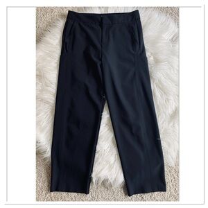 Athleta Stellar Straight Crop Pants Black Size 8